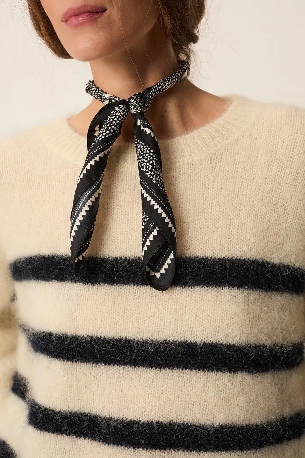 Pull Aleo Creme/Marine - 25 ans sold by Des Petits Hauts product image thumbnail 2