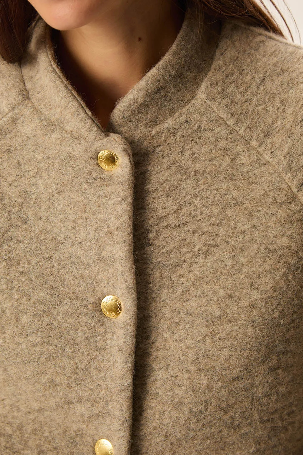 Veste maille Hildou Loup sold by Des Petits Hauts product image thumbnail 3