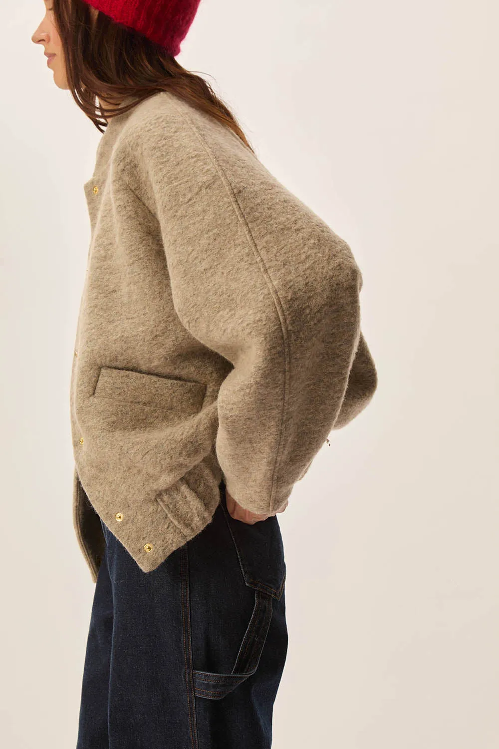 Veste maille Hildou Loup sold by Des Petits Hauts product image thumbnail 5