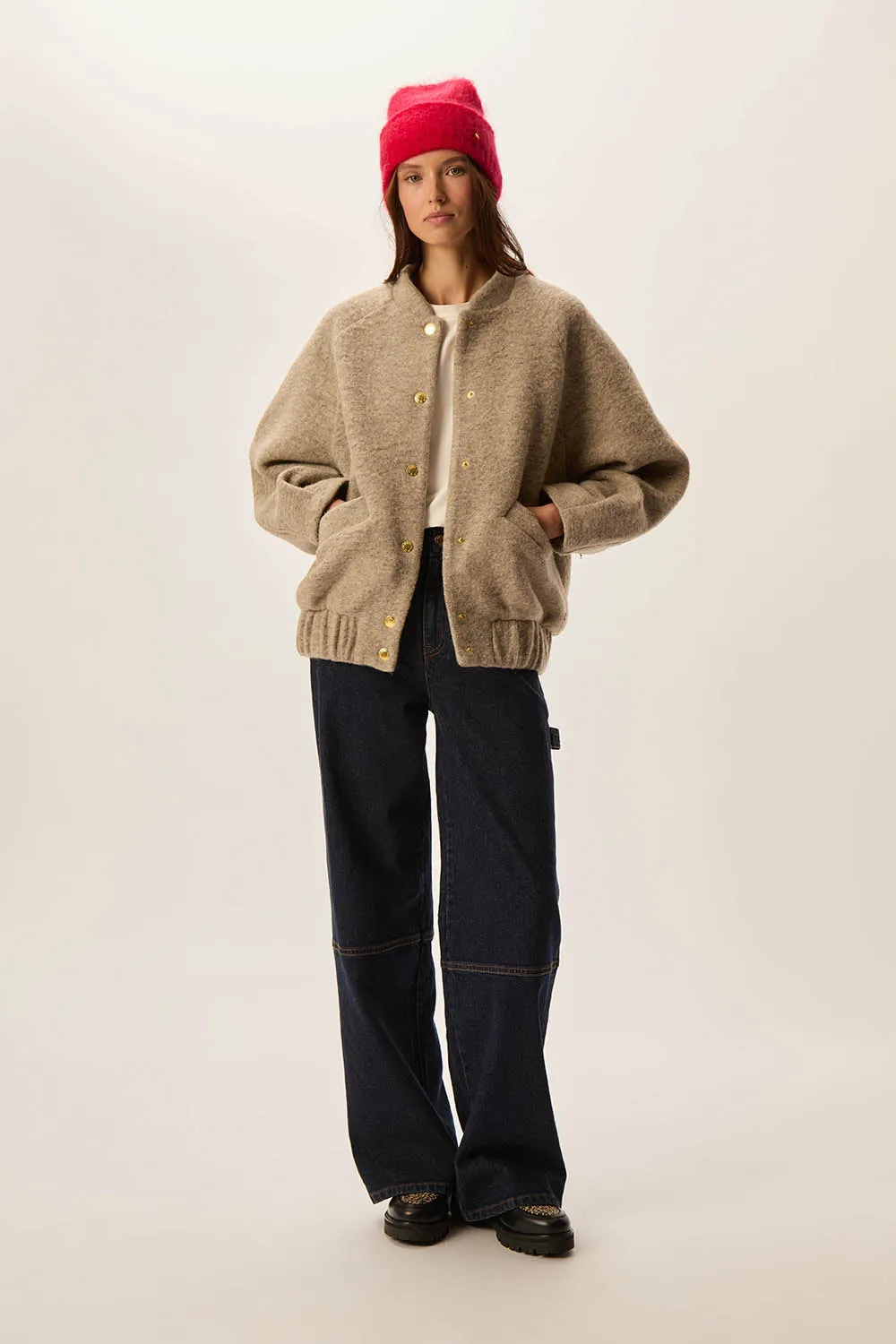 Veste maille Hildou Loup sold by Des Petits Hauts