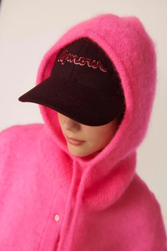 Cagoule Calissa Rose Fluo sold by Des Petits Hauts