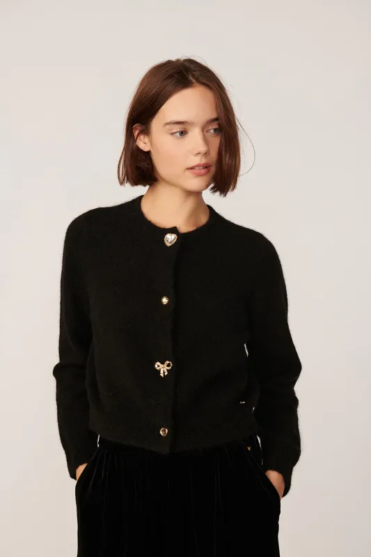 Gilet Abysse Noir made by Des Petits Hauts