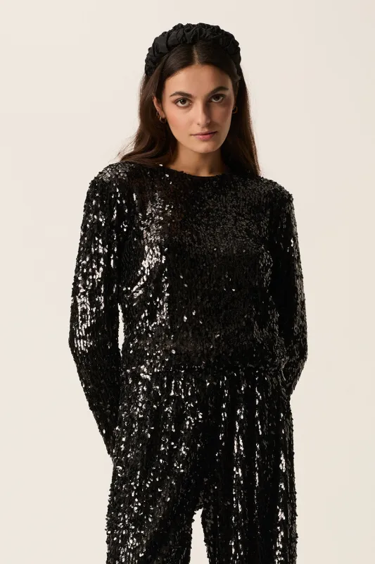 Tee-shirt Isabeau Noir sold by Des Petits Hauts