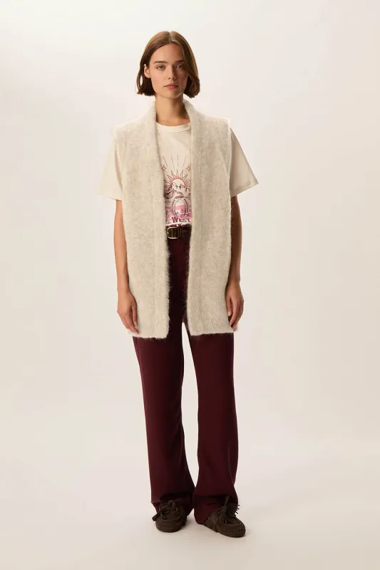 Gilet Alvine Gris Chine sold by Des Petits Hauts