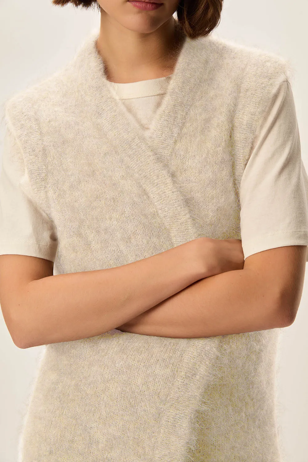 Gilet Alvine Gris Chine sold by Des Petits Hauts product image thumbnail 2