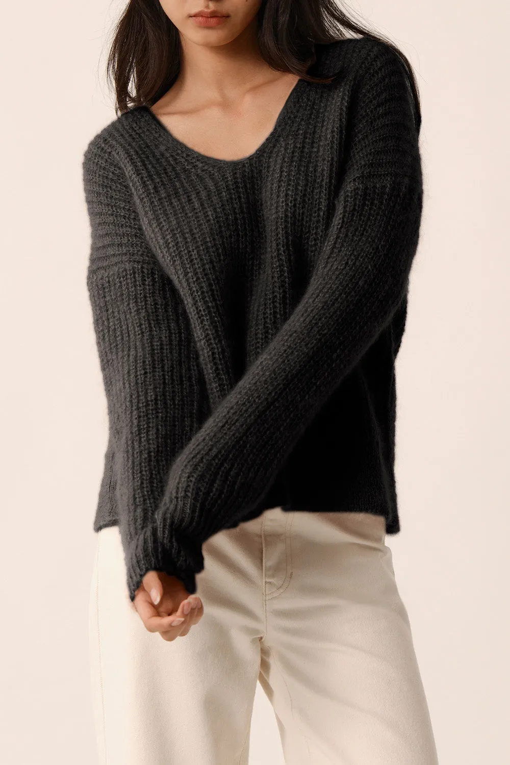 Pull Charlie Ardoise sold by Des Petits Hauts