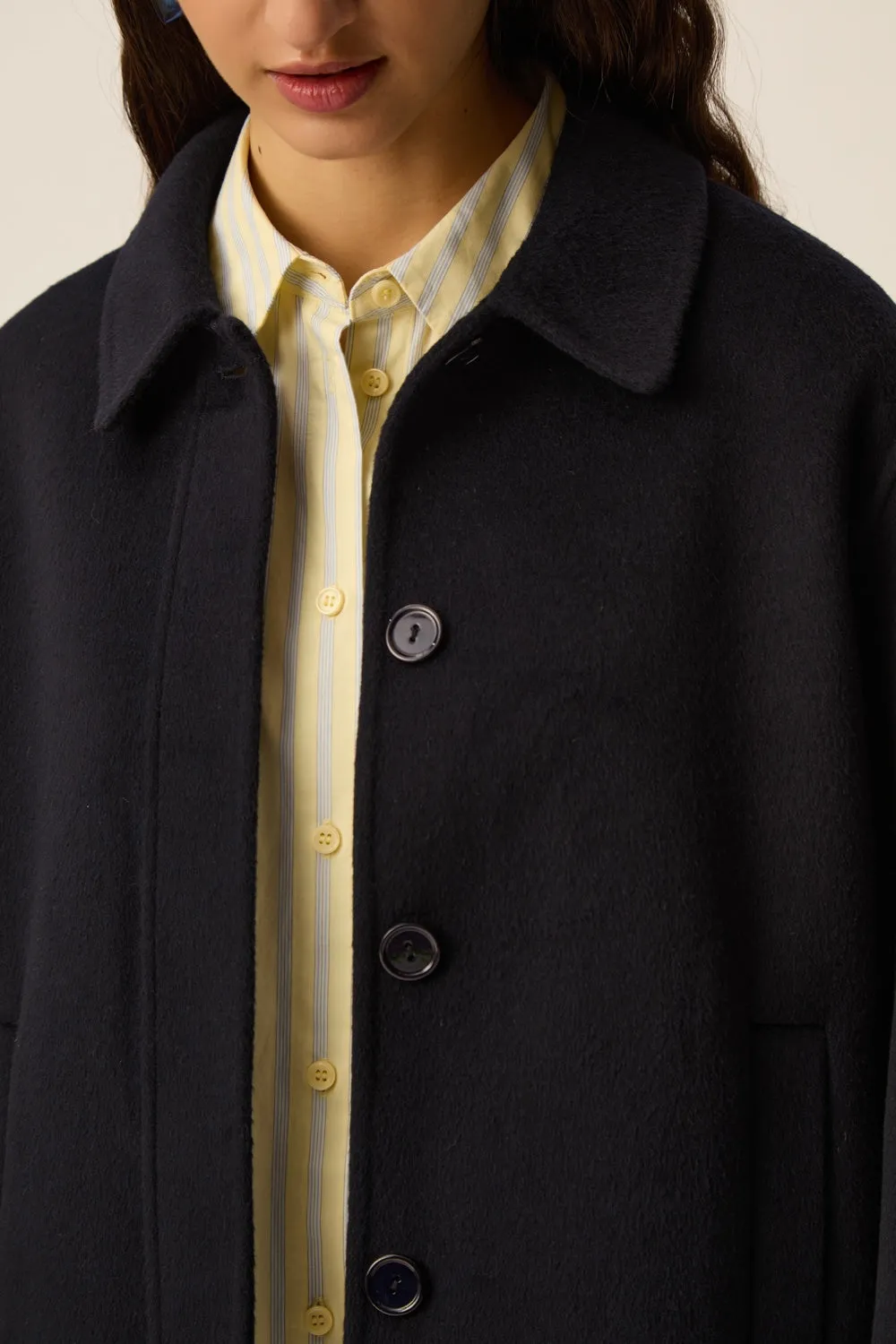 Manteau Yseult Marine sold by Des Petits Hauts product image thumbnail 4