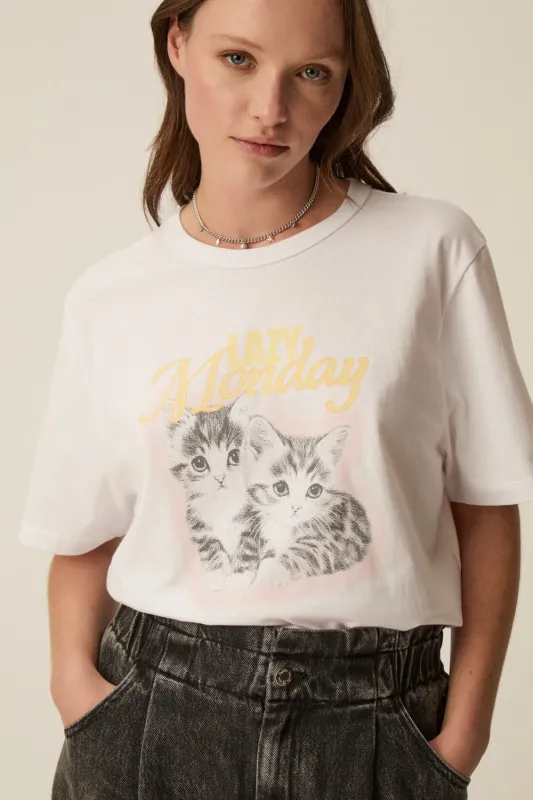 Tee-shirt Jeanne Ecru made by Des Petits Hauts