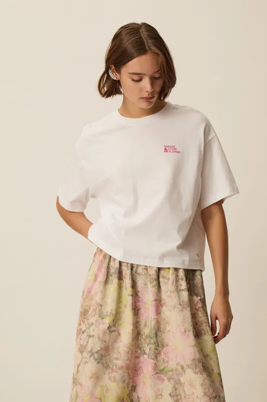 Tee-shirt Jenael Ecru made by Des Petits Hauts