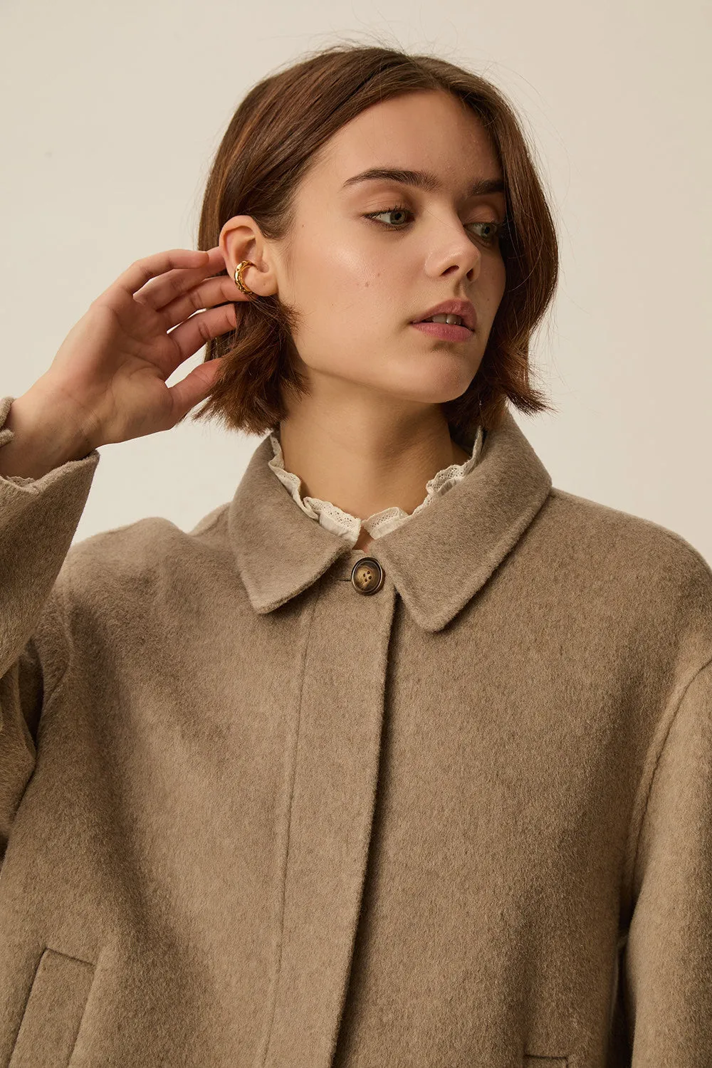 Manteau Yseult Latte sold by Des Petits Hauts product image thumbnail 4