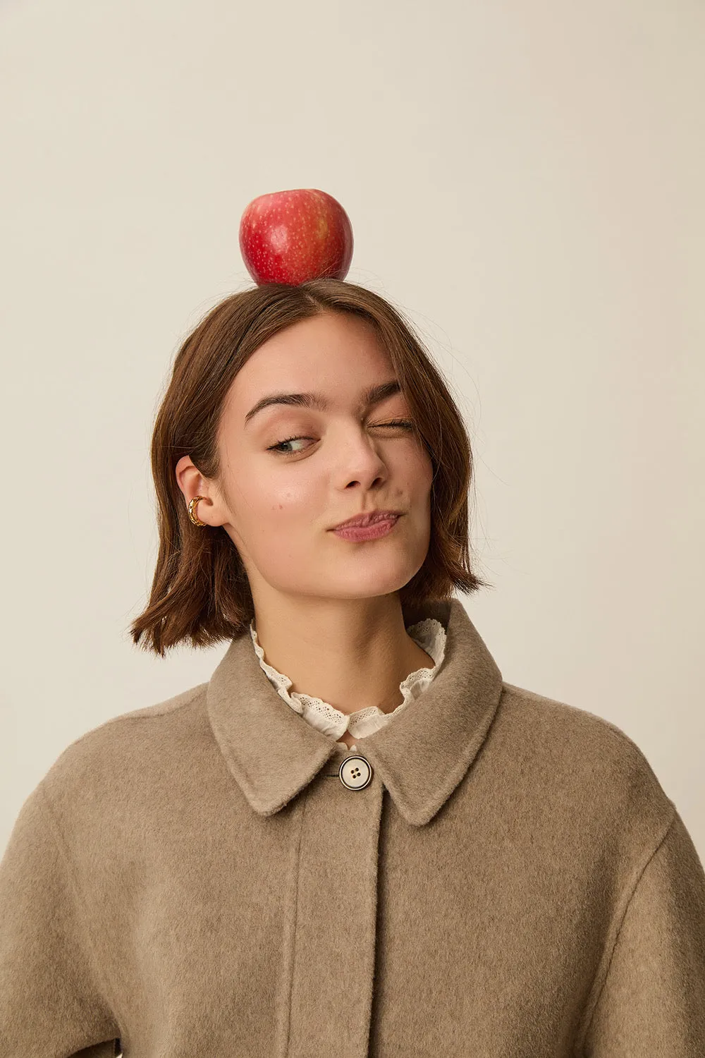 Manteau Yseult Latte sold by Des Petits Hauts product image thumbnail 2