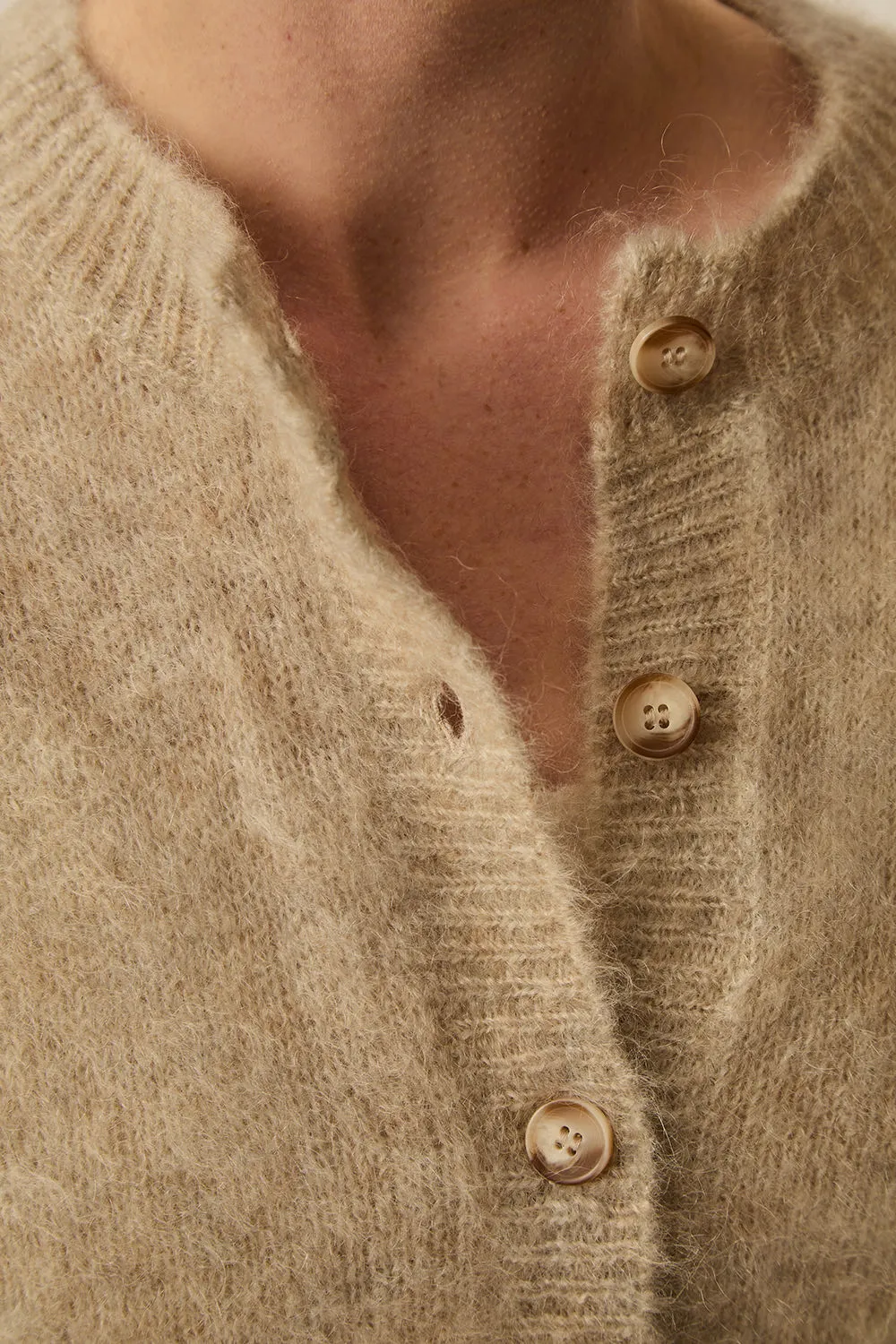 Gilet Alibaba Latte sold by Des Petits Hauts product image thumbnail 4