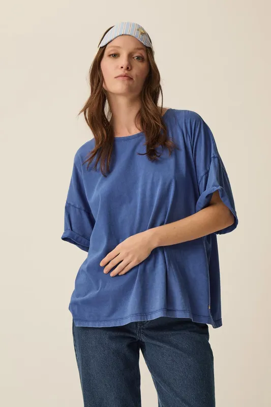 Tee-shirt Haricia Indigo made by Des Petits Hauts