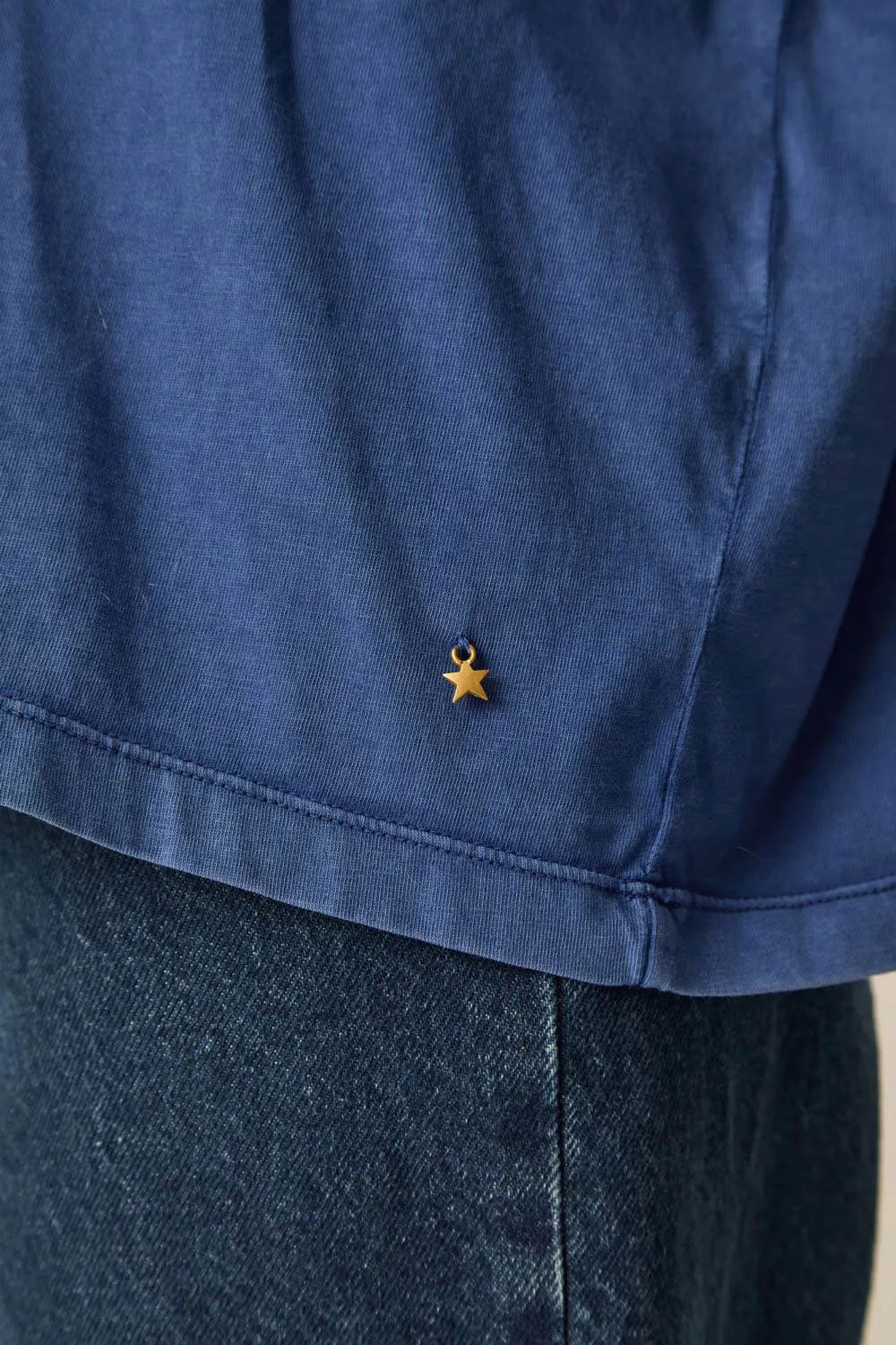 Tee-shirt Haricia Indigo sold by Des Petits Hauts product image thumbnail 4