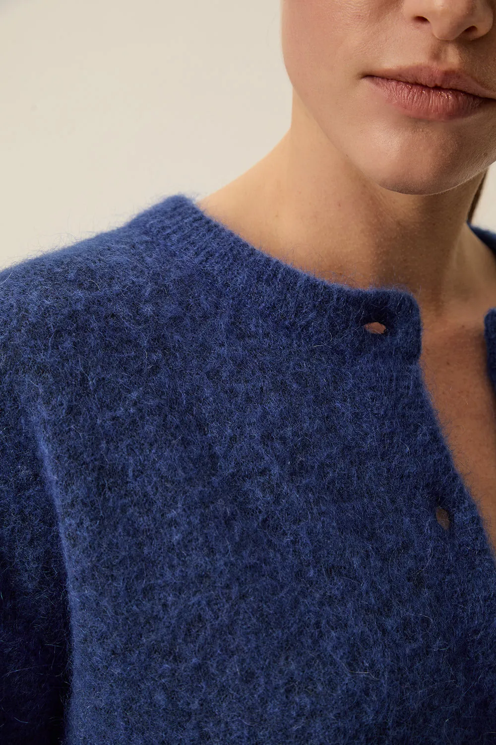 Gilet Dobilou Indigo sold by Des Petits Hauts product image thumbnail 5