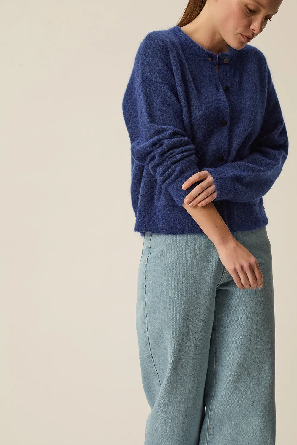 Gilet Dobilou Indigo sold by Des Petits Hauts product image thumbnail 2