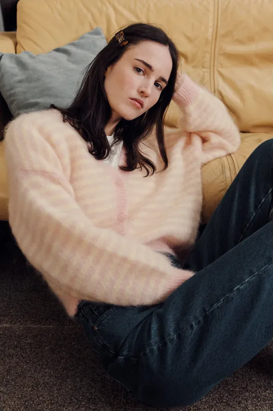 Gilet Alvaro Beurre/Bulle made by Des Petits Hauts