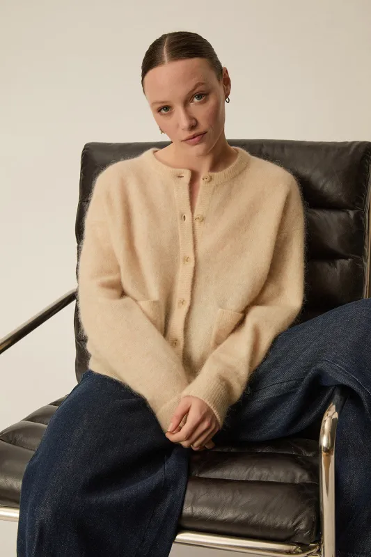 Gilet Dobilou Beige made by Des Petits Hauts