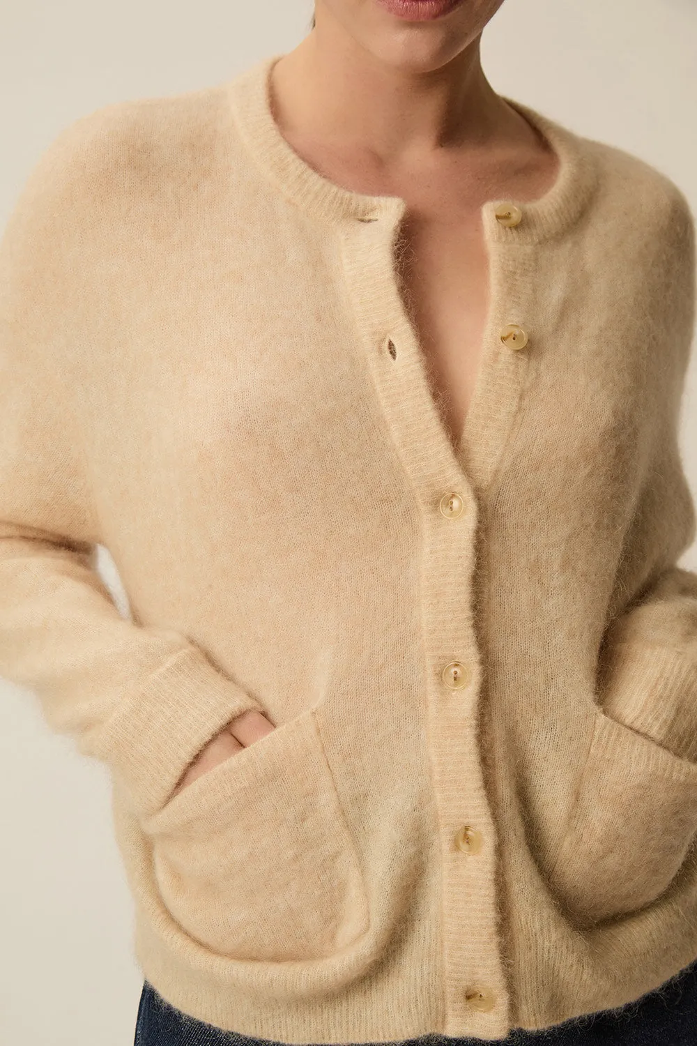 Gilet Dobilou Beige sold by Des Petits Hauts product image thumbnail 5