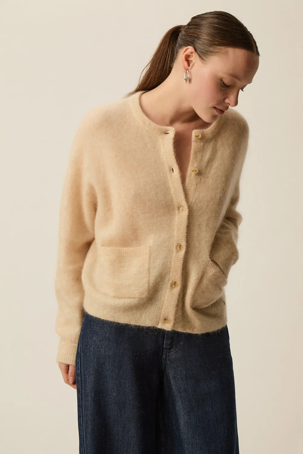 Gilet Dobilou Beige sold by Des Petits Hauts product image thumbnail 2