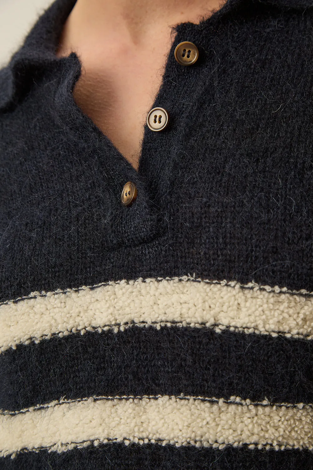 Pull Claudio Marine/Creme sold by Des Petits Hauts product image thumbnail 4