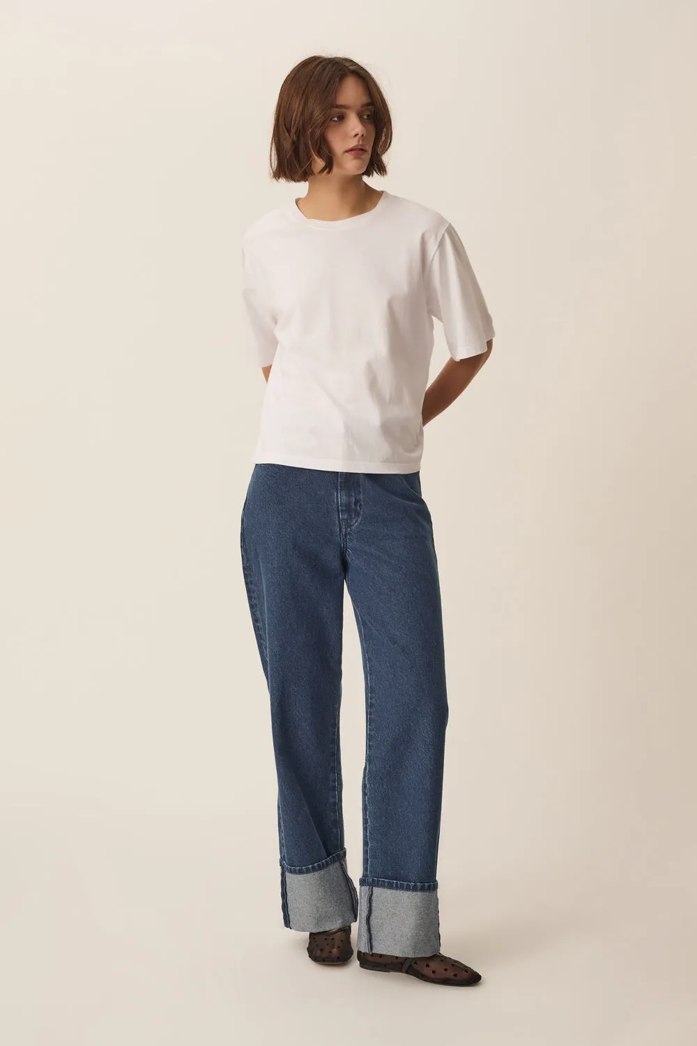 Tee-shirt Jerry Ecru sold by Des Petits Hauts product image thumbnail 3