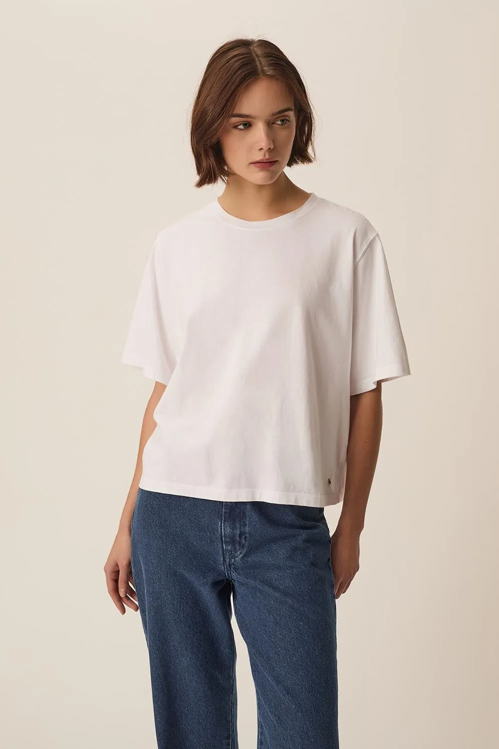 Tee-shirt Jerry Ecru sold by Des Petits Hauts product image thumbnail 2