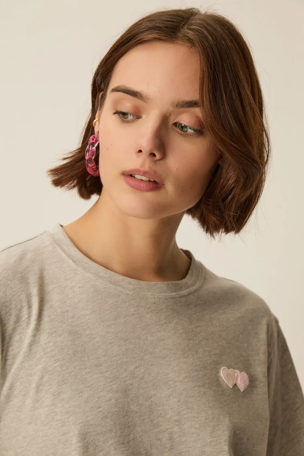 Tee-shirt Jerrypatch Gris Chine sold by Des Petits Hauts product image thumbnail 2