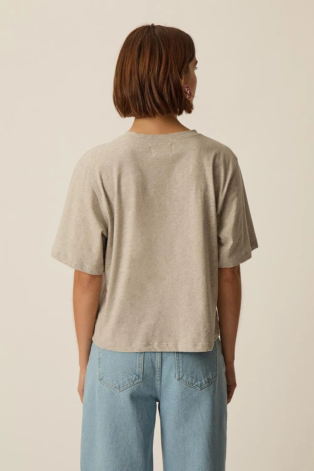 Tee-shirt Jerrypatch Gris Chine sold by Des Petits Hauts product image thumbnail 5