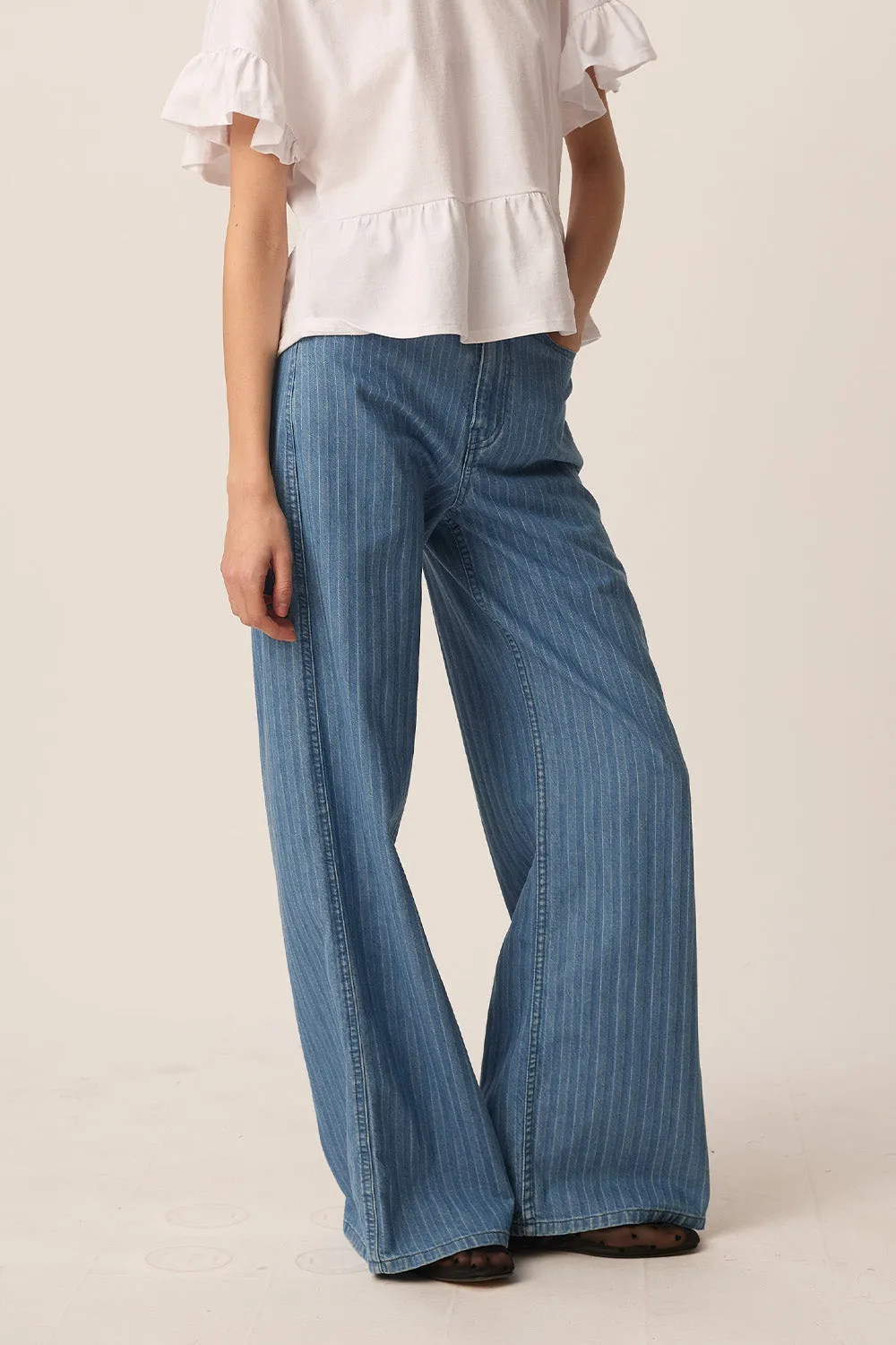 Jean Lise Denim Raye sold by Des Petits Hauts product image thumbnail 2