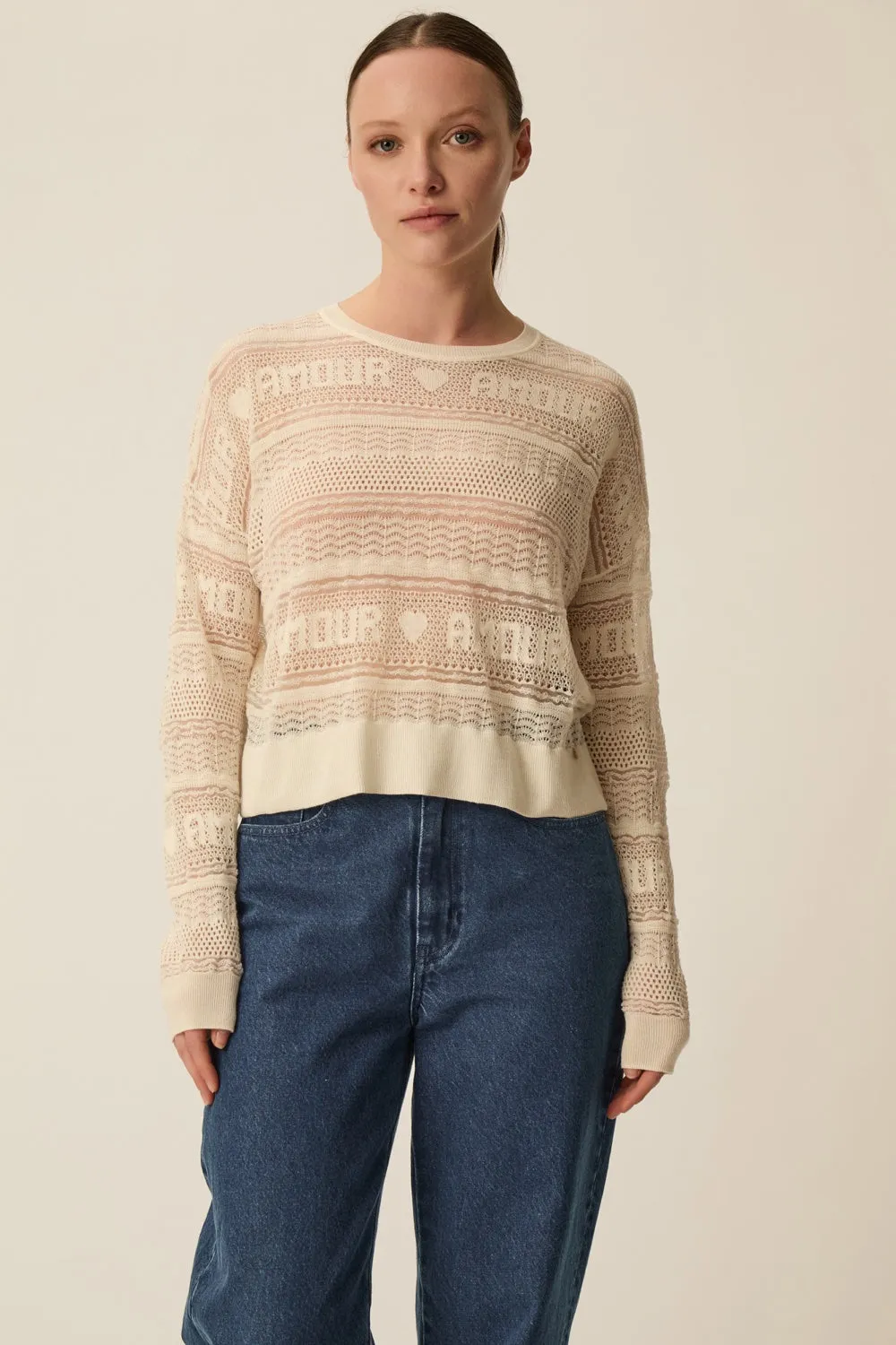 Pull Blisou Creme sold by Des Petits Hauts product image thumbnail 2