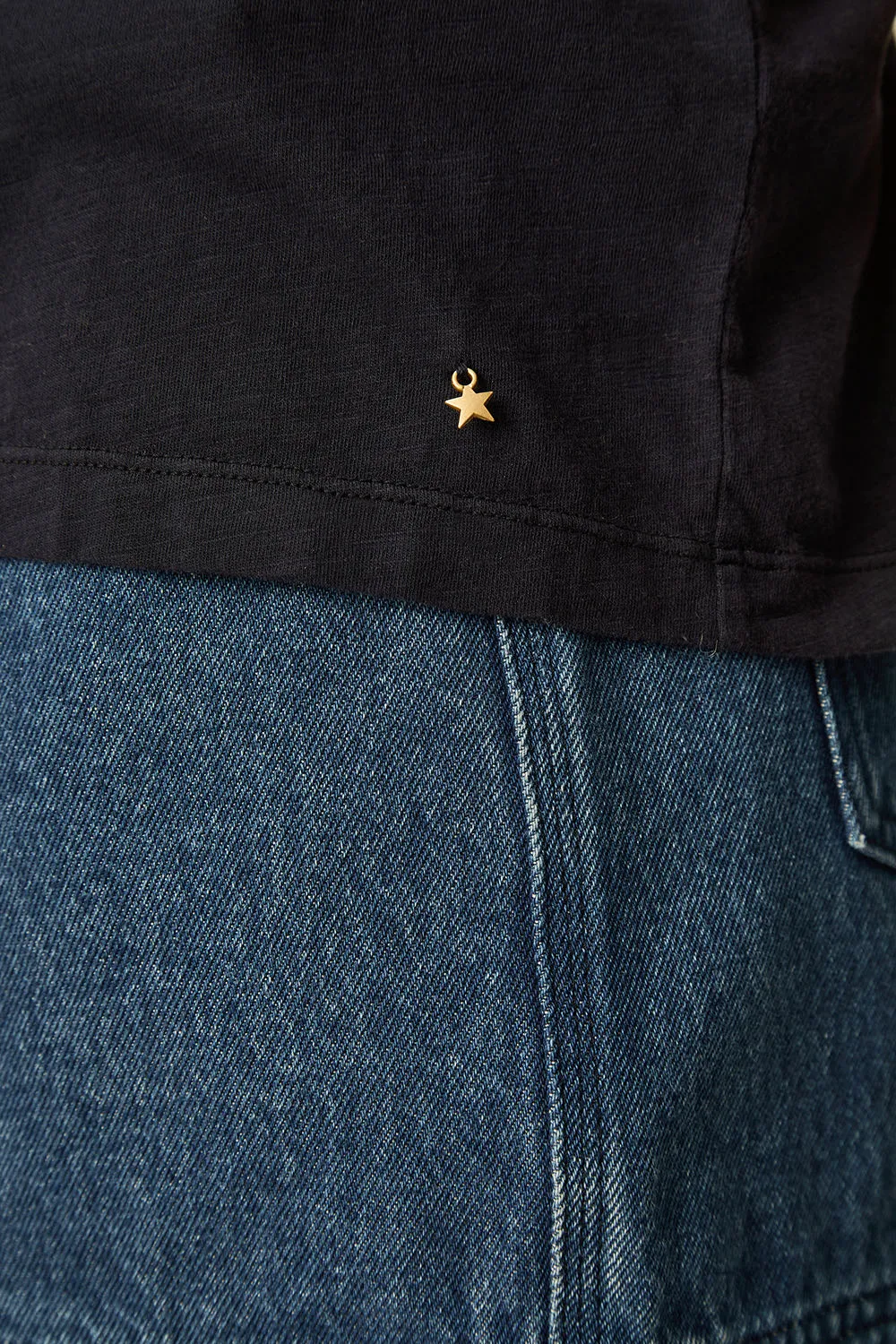 Tee-shirt Zaela Marine sold by Des Petits Hauts product image thumbnail 4