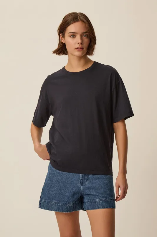 Tee-shirt Zaela Marine made by Des Petits Hauts