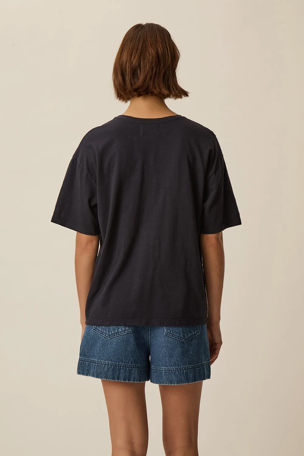 Tee-shirt Zaela Marine sold by Des Petits Hauts product image thumbnail 5