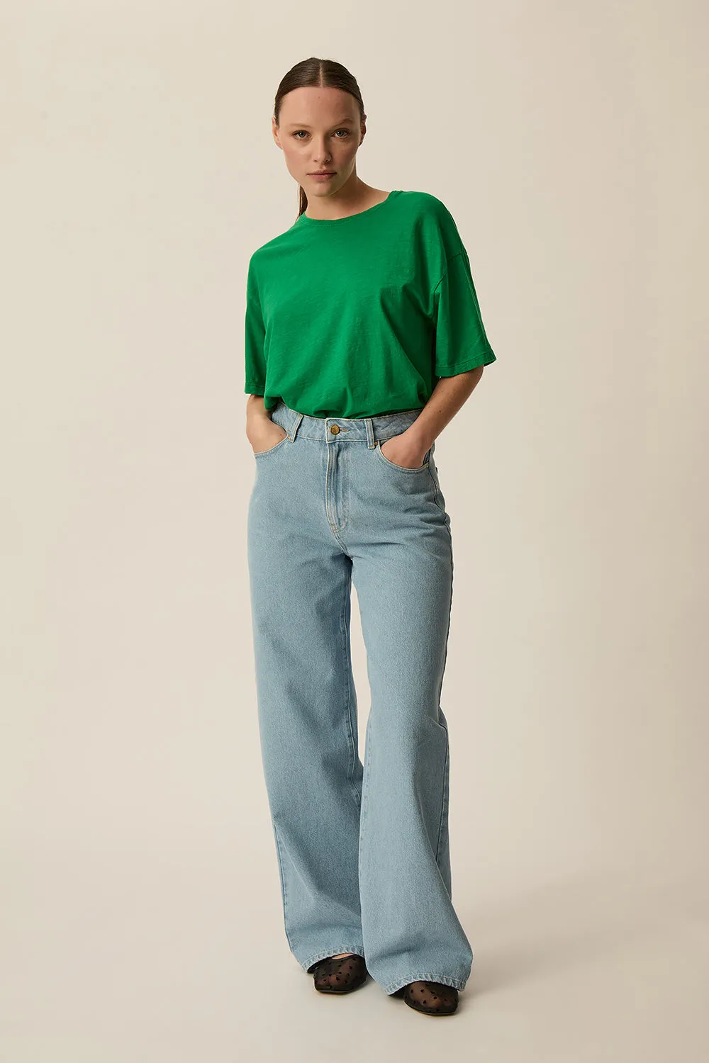 Tee-shirt Zaela Kale sold by Des Petits Hauts product image thumbnail 3