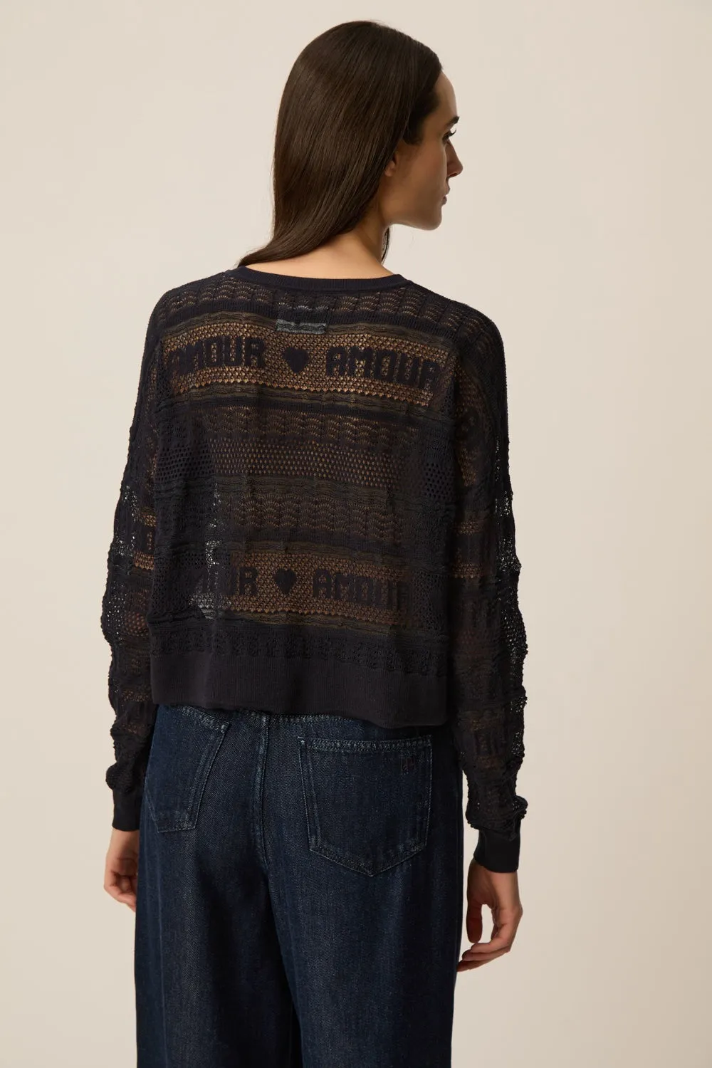 Pull Blisou Marine sold by Des Petits Hauts product image thumbnail 5