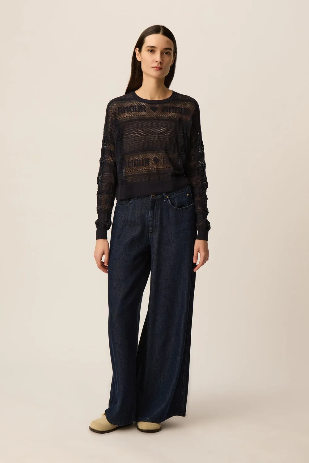 Pull Blisou Marine sold by Des Petits Hauts product image thumbnail 3