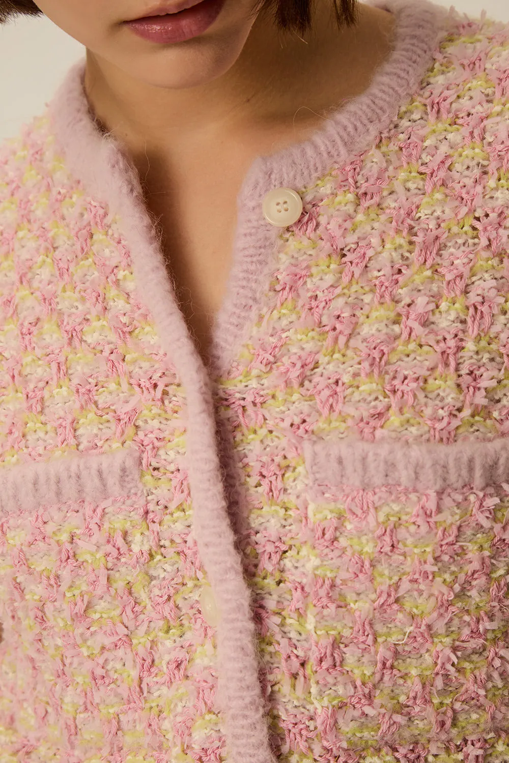 Gilet April Multico Tweed sold by Des Petits Hauts product image thumbnail 4