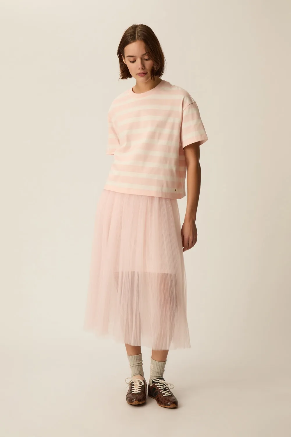 Tee-shirt Filma Bulle/Ecru sold by Des Petits Hauts product image thumbnail 3