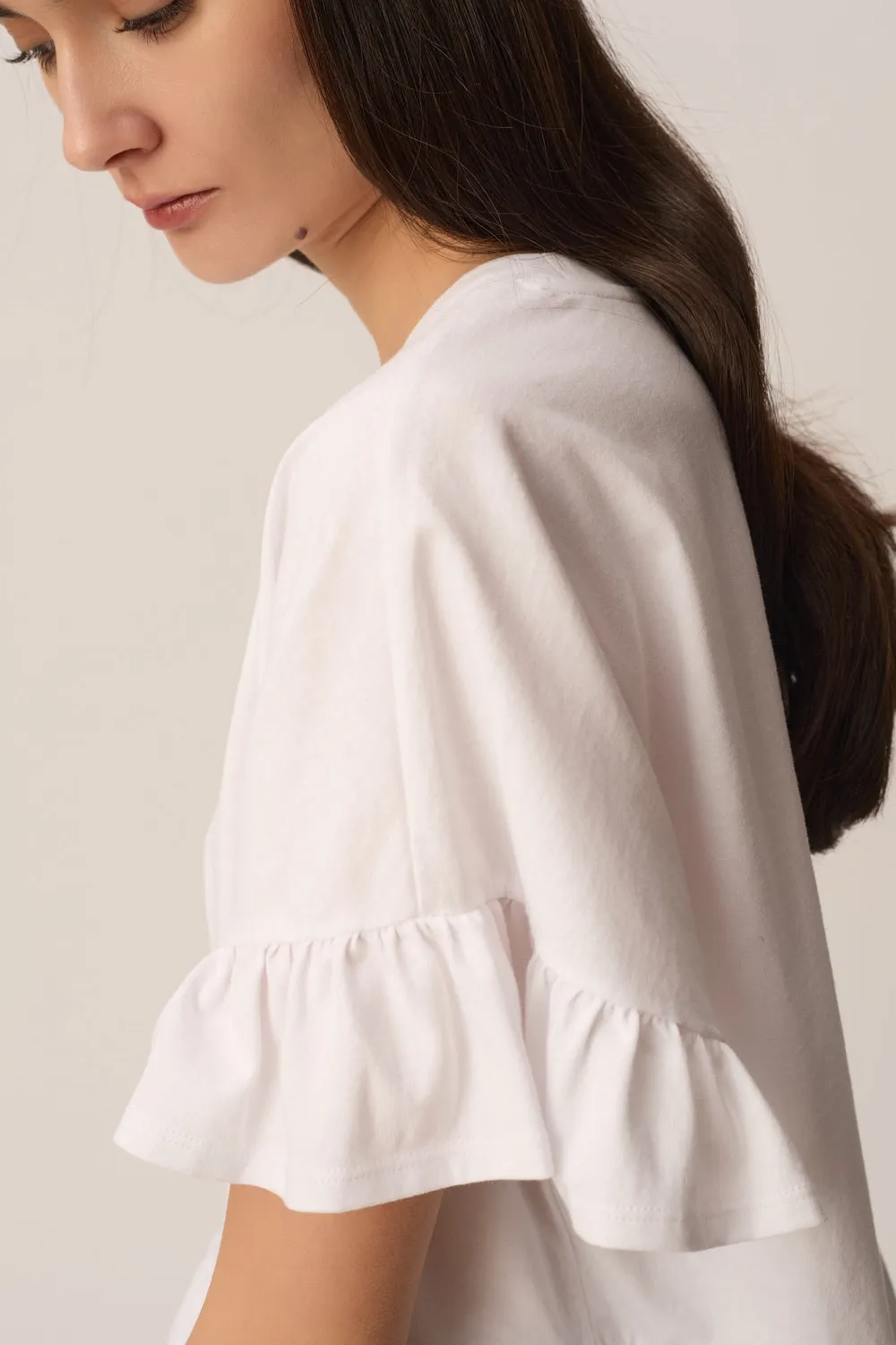 Tee-shirt Jessica Ecru sold by Des Petits Hauts product image thumbnail 2