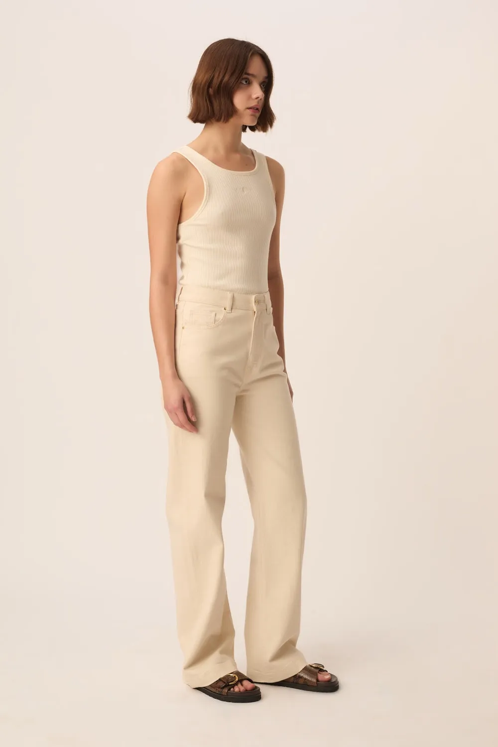 Jean Louizi Ecru sold by Des Petits Hauts product image thumbnail 4