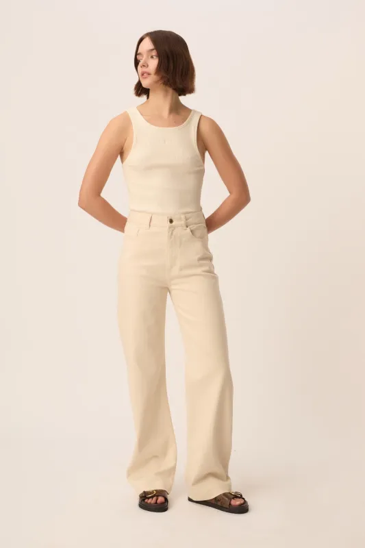 Jean Louizi Ecru made by Des Petits Hauts