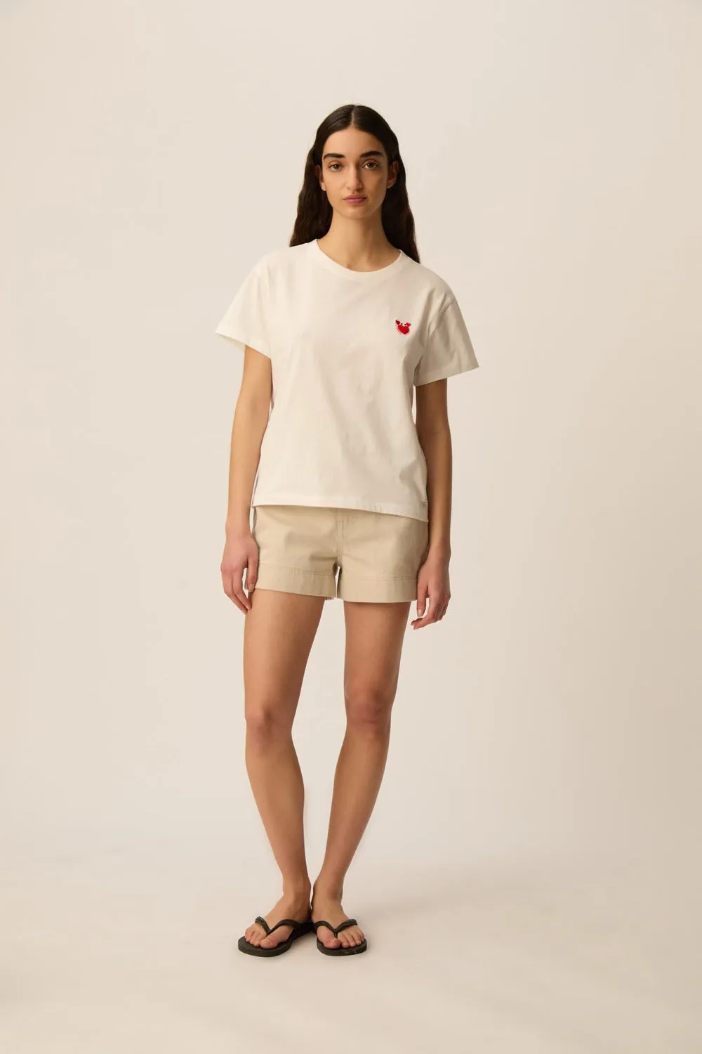 Tee-shirt Ilie Ecru sold by Des Petits Hauts product image thumbnail 3