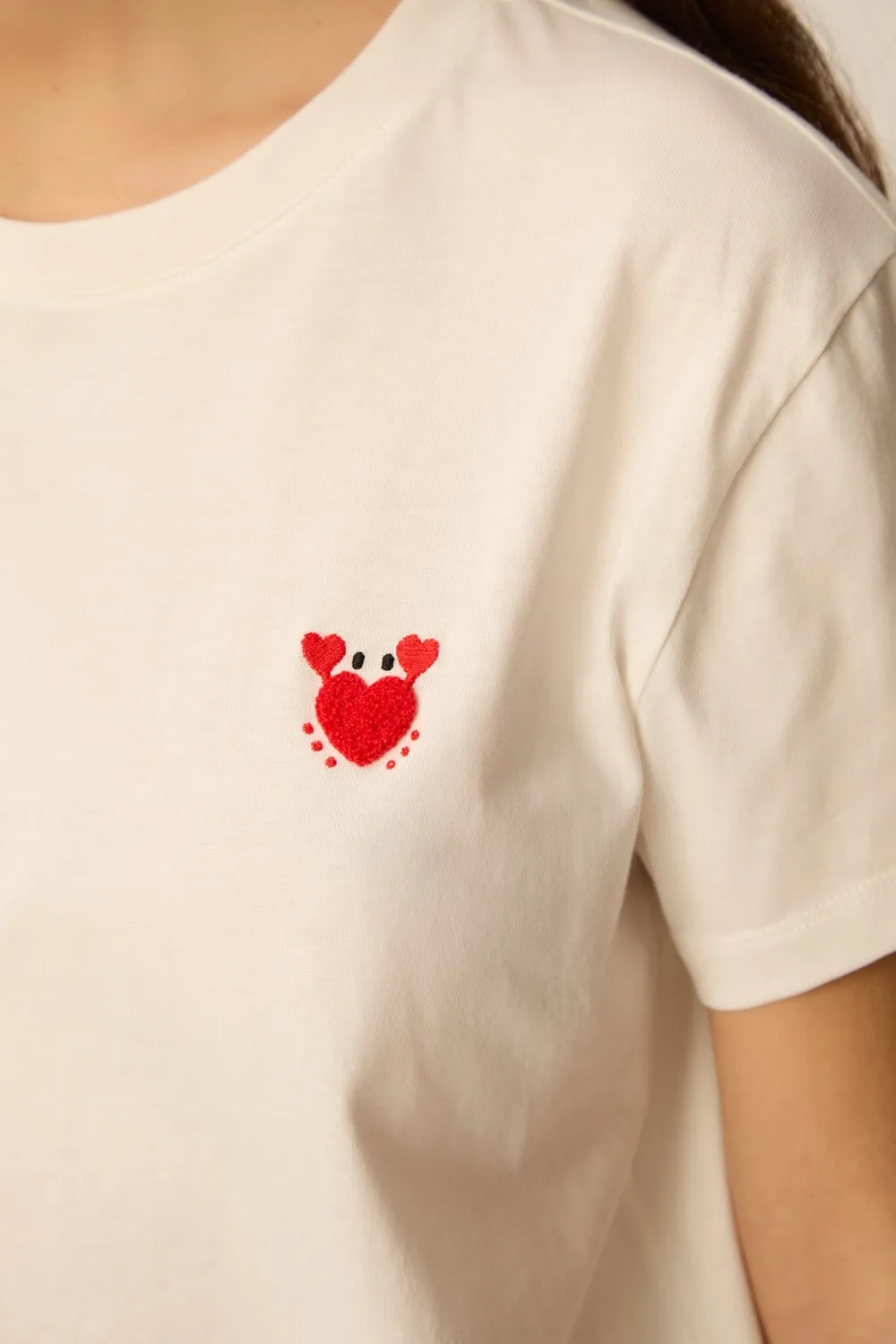 Tee-shirt Ilie Ecru sold by Des Petits Hauts product image thumbnail 4