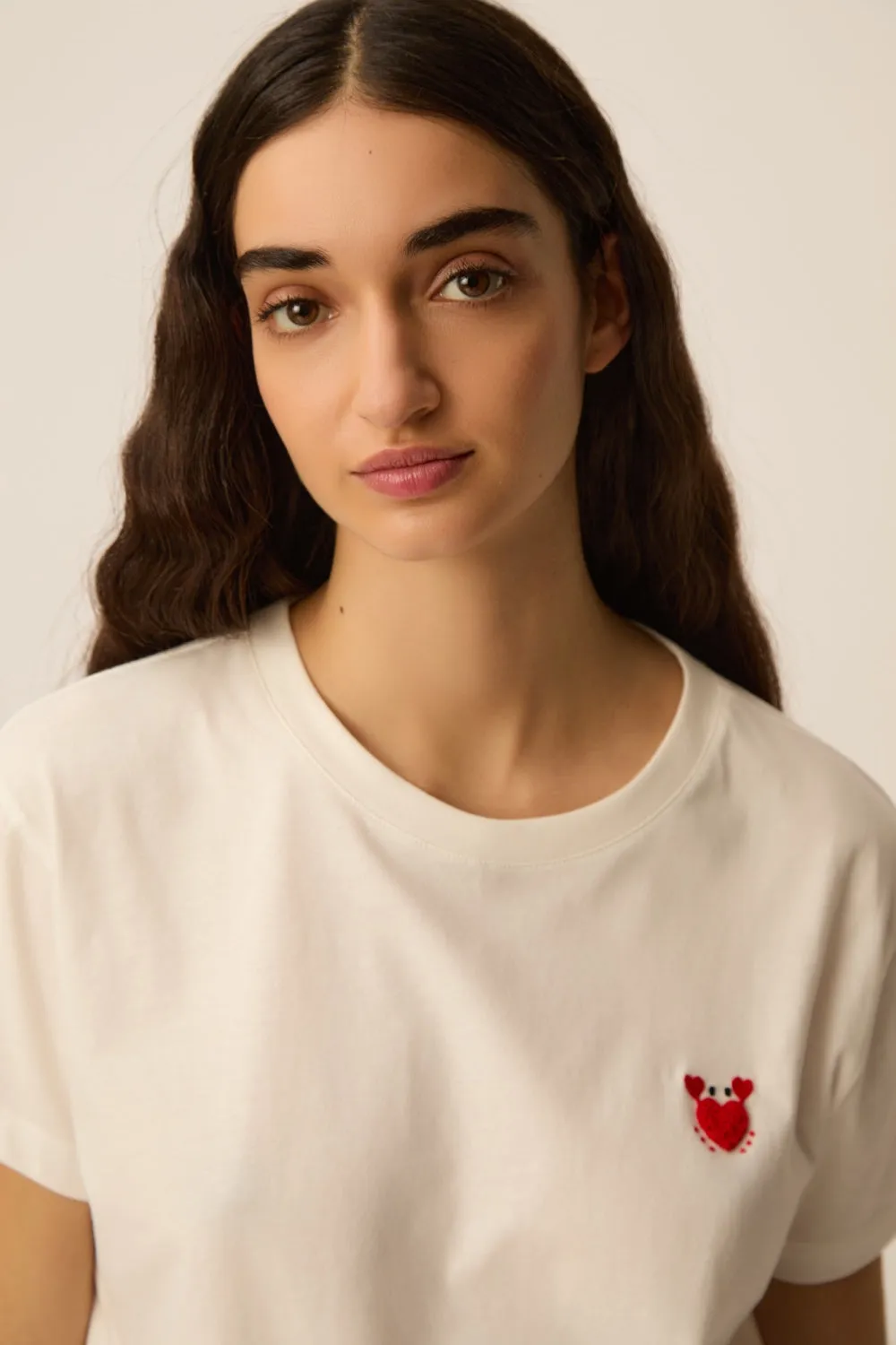 Tee-shirt Ilie Ecru sold by Des Petits Hauts product image thumbnail 2