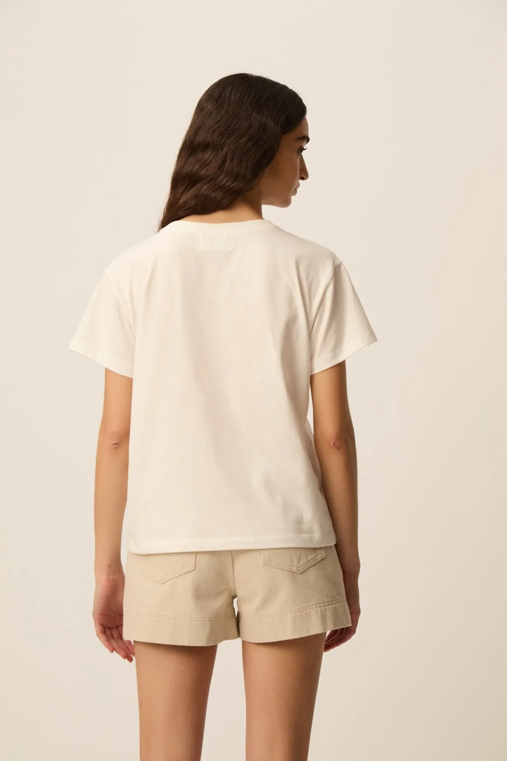 Tee-shirt Ilie Ecru sold by Des Petits Hauts product image thumbnail 5