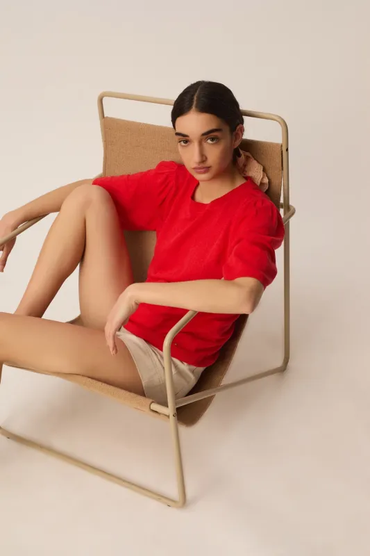 Pull Brune Homard made by Des Petits Hauts