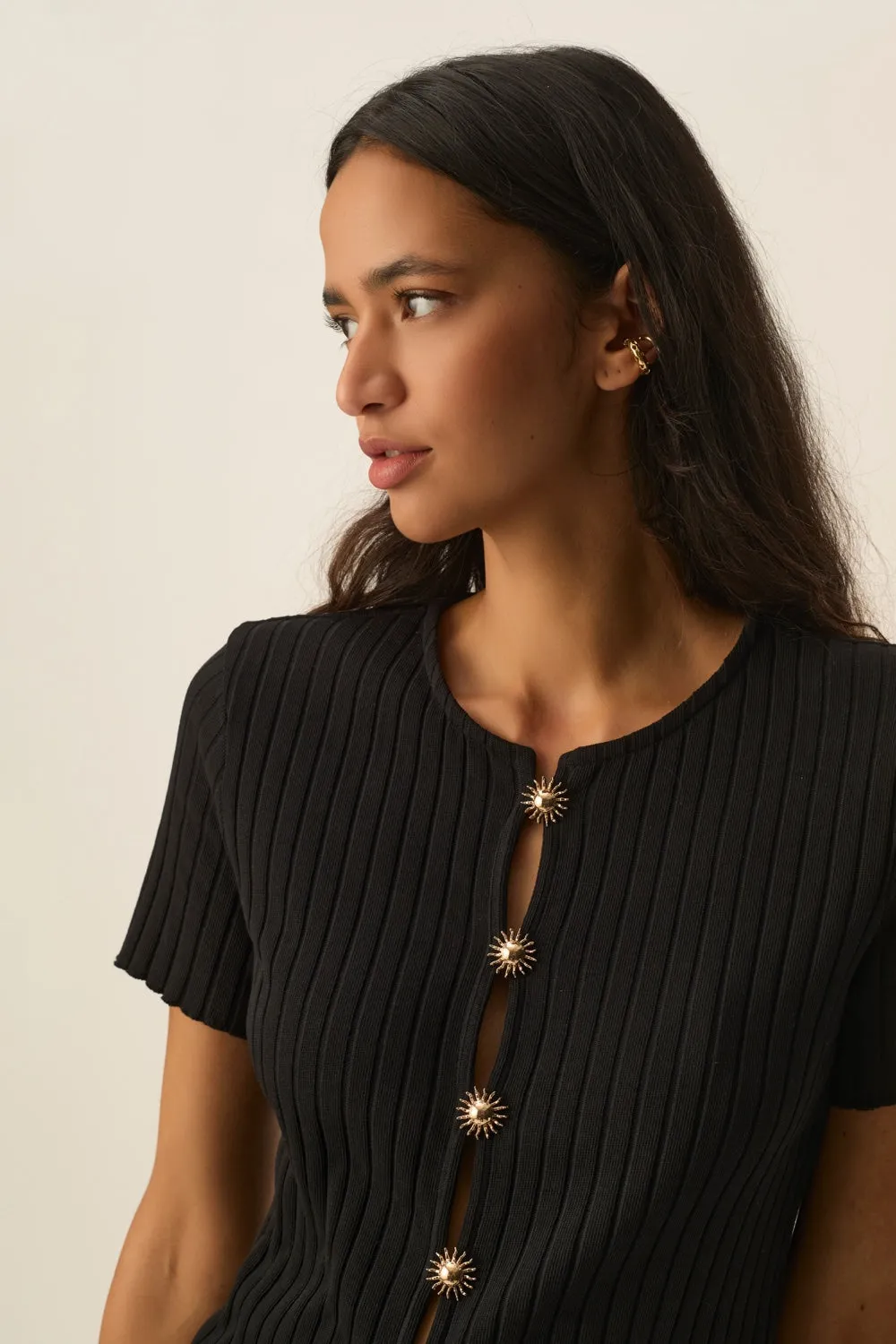 Tee-shirt Kleo Noir sold by Des Petits Hauts product image thumbnail 5