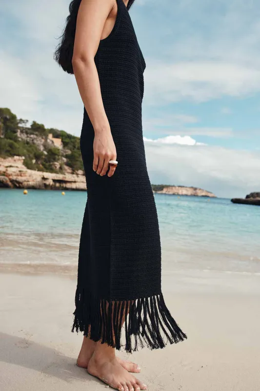 Robe Debby Noir made by Des Petits Hauts