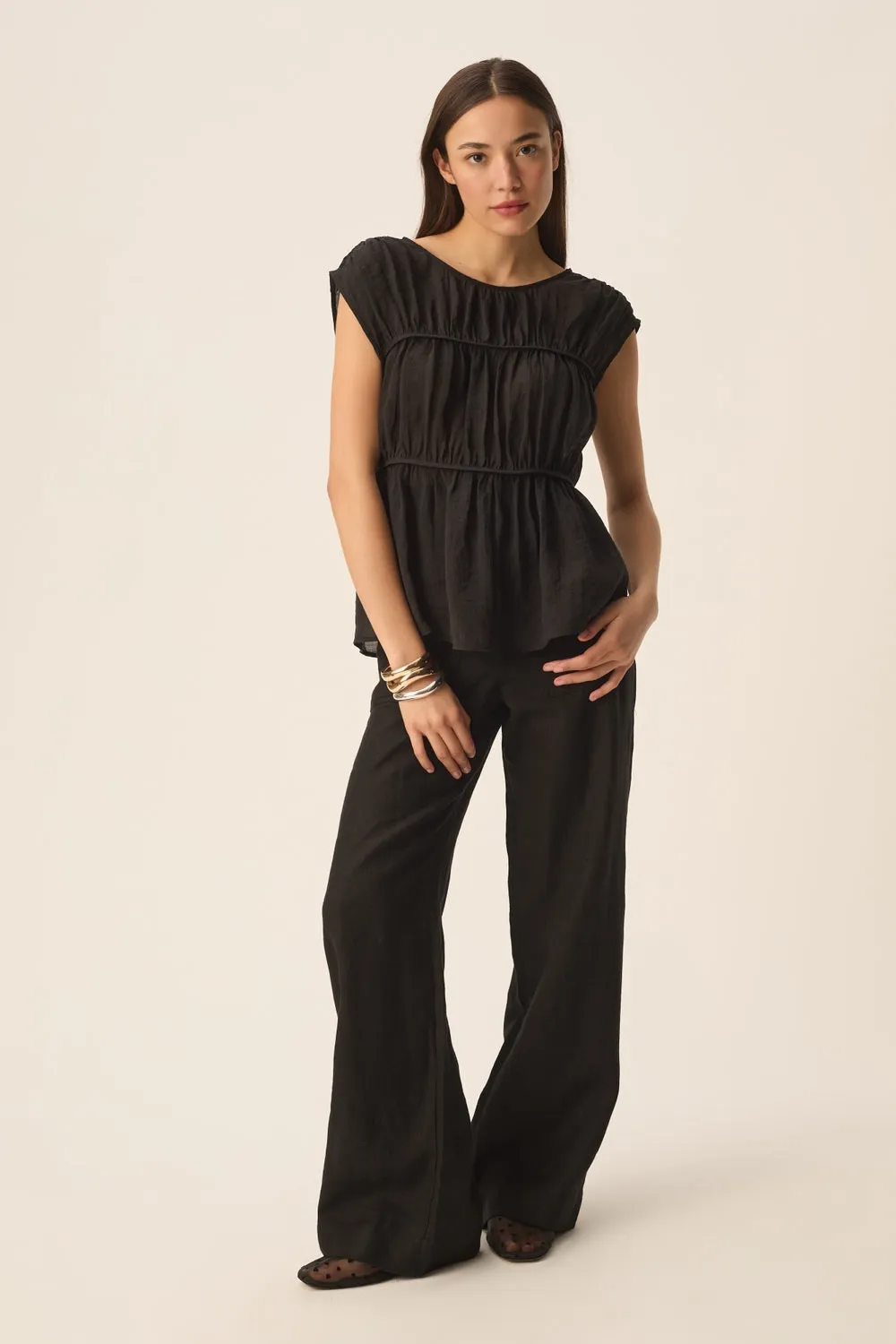 Top Sarah Noir sold by Des Petits Hauts product image thumbnail 3